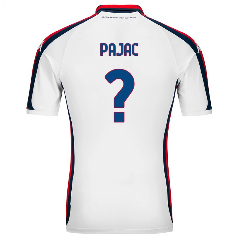 Danxen Kid Marko Pajac #0 White Away Jersey 2024/25 T-Shirt