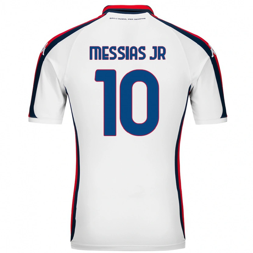 Danxen Kid Junior Messias #10 White Away Jersey 2024/25 T-Shirt