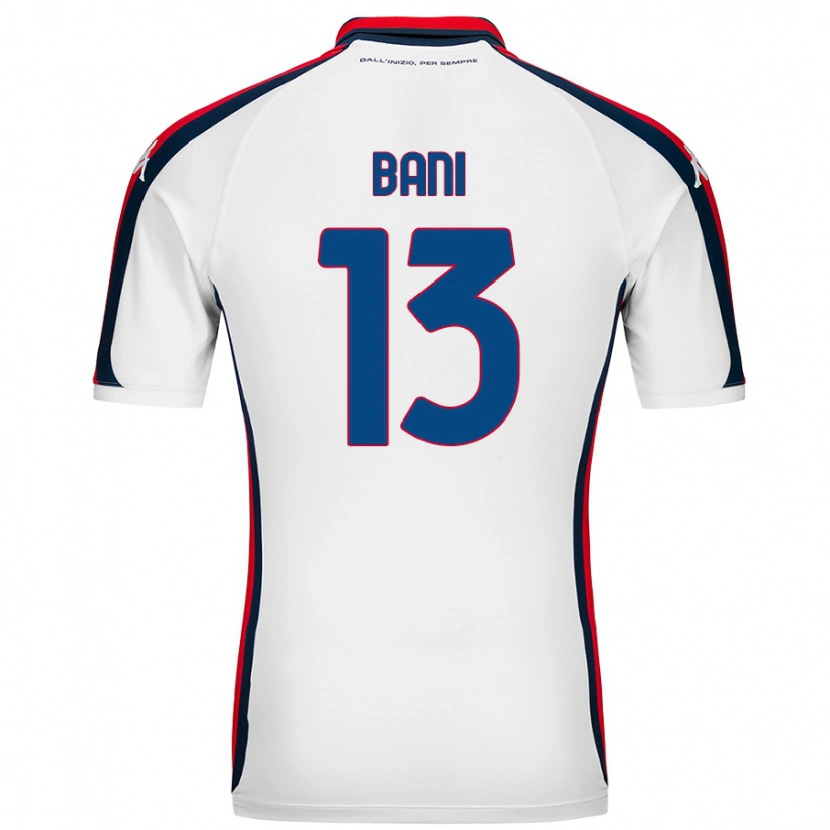 Danxen Kid Mattia Bani #13 White Away Jersey 2024/25 T-Shirt