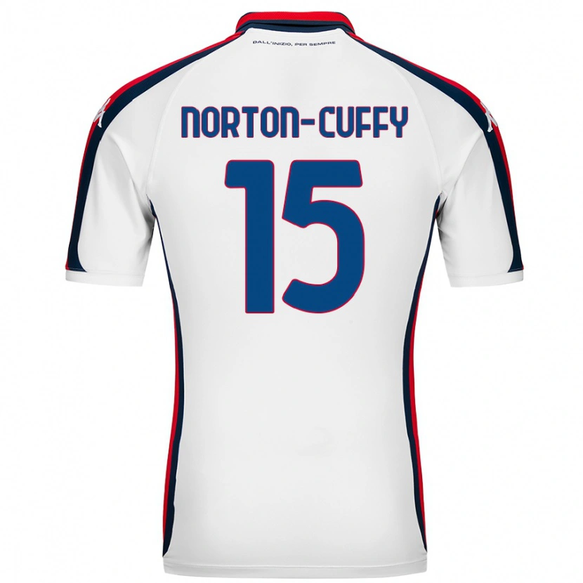 Danxen Kid Brooke Norton-Cuffy #15 White Away Jersey 2024/25 T-Shirt