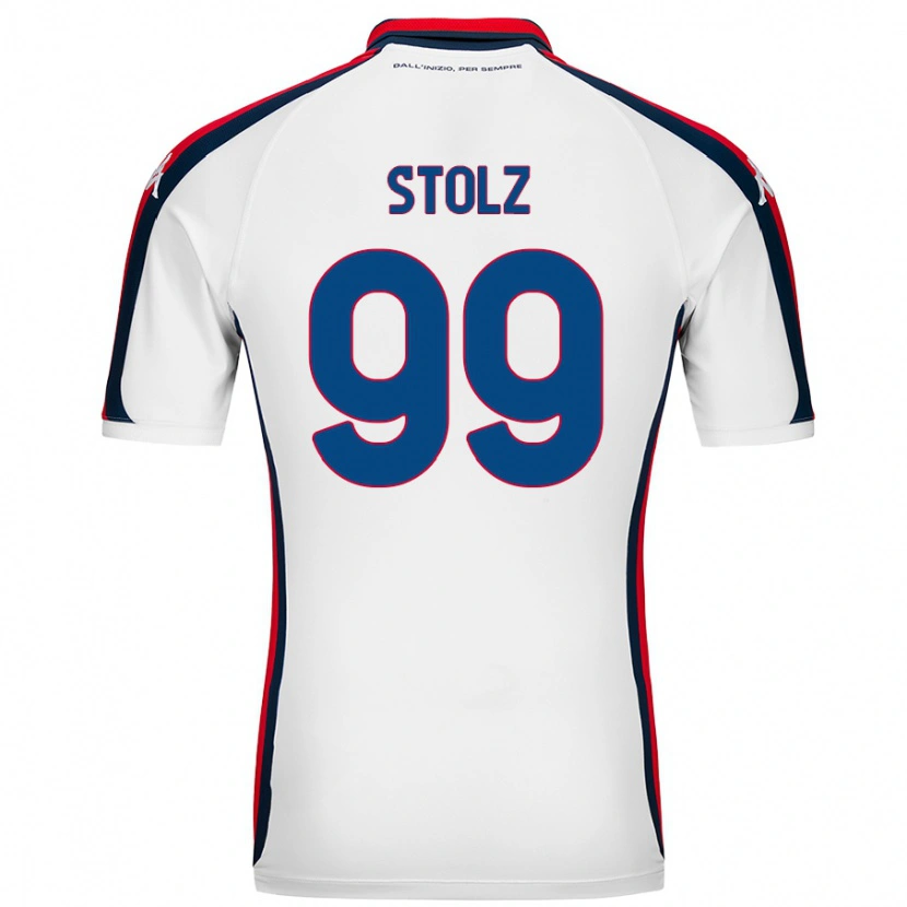 Danxen Kid Franz Stolz #99 White Away Jersey 2024/25 T-Shirt