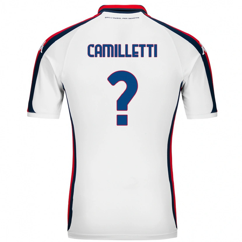 Danxen Kid Giovanni Camilletti #0 White Away Jersey 2024/25 T-Shirt