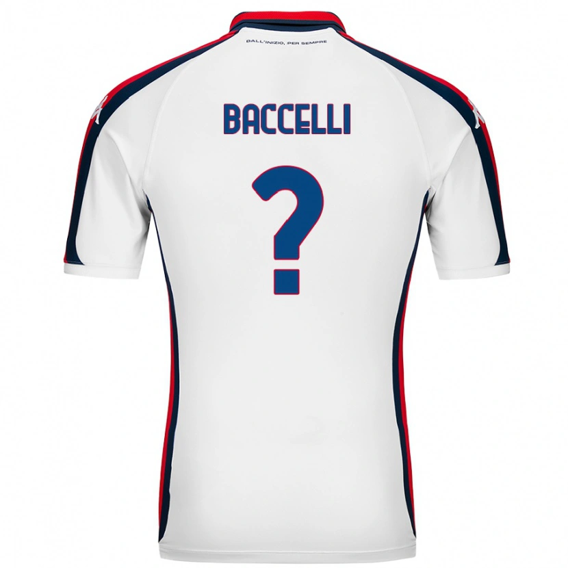 Danxen Kid Pietro Baccelli #0 White Away Jersey 2024/25 T-Shirt