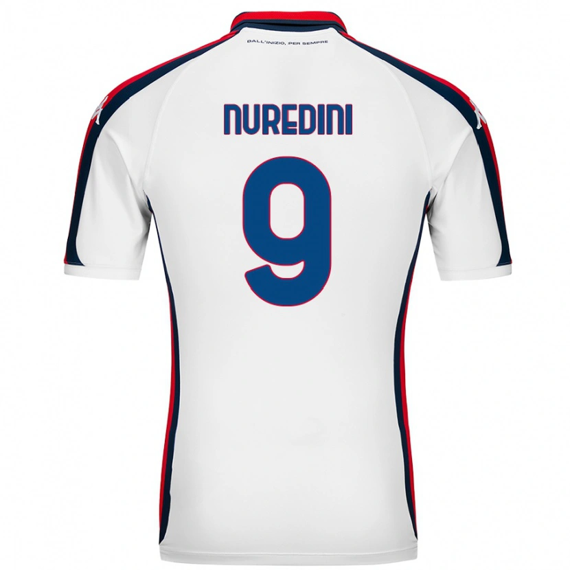 Danxen Kid Joi Nuredini #9 White Away Jersey 2024/25 T-Shirt