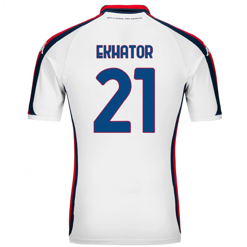 Danxen Kid Jeff Ekhator #21 White Away Jersey 2024/25 T-Shirt