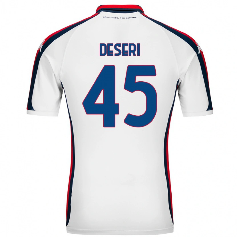 Danxen Kid Gracien Deseri #45 White Away Jersey 2024/25 T-Shirt