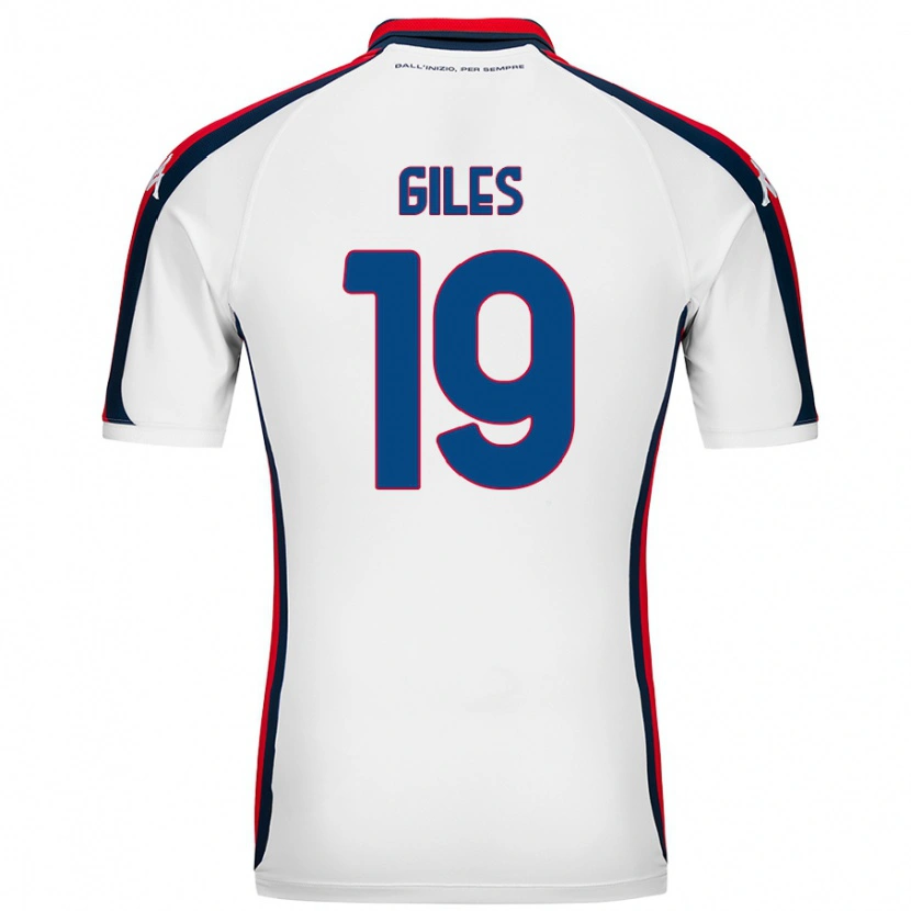 Danxen Kid Heidi Giles #19 White Away Jersey 2024/25 T-Shirt