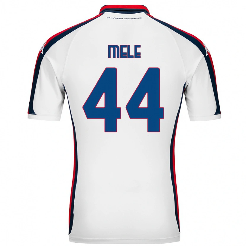 Danxen Kid Chiara Mele #44 White Away Jersey 2024/25 T-Shirt