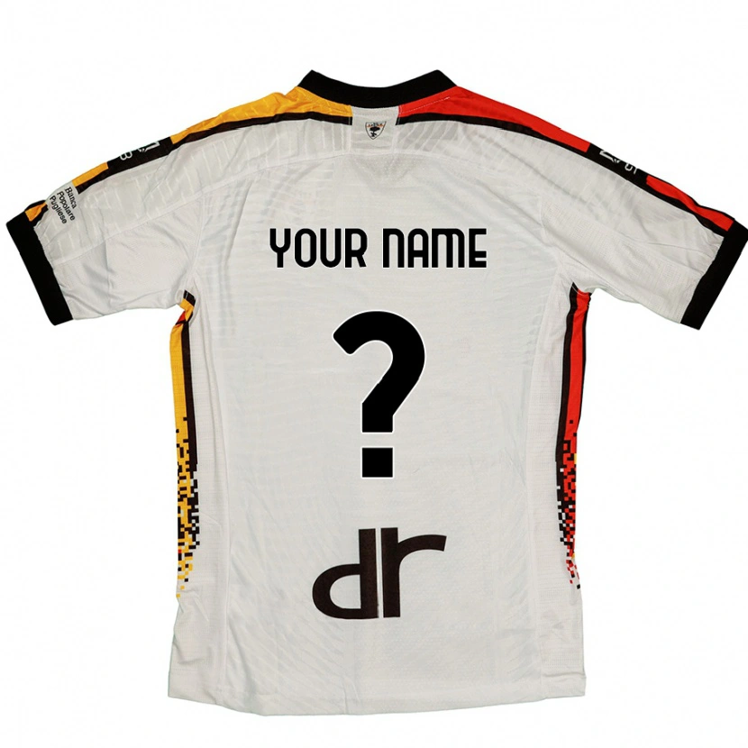 Danxen Kid Your Name #0 White Black Away Jersey 2024/25 T-Shirt