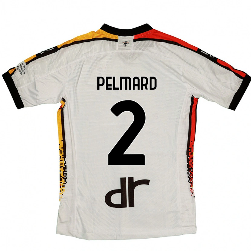 Danxen Kid Andy Pelmard #2 White Black Away Jersey 2024/25 T-Shirt