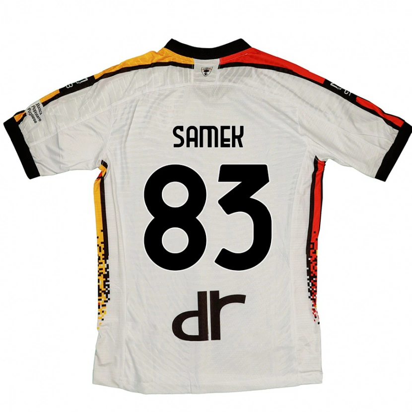 Danxen Kid Daniel Samek #83 White Black Away Jersey 2024/25 T-Shirt