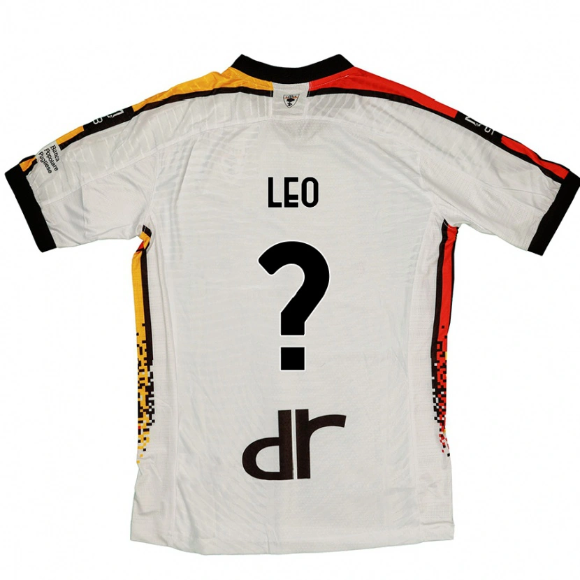 Danxen Kid Giulio Leo #0 White Black Away Jersey 2024/25 T-Shirt