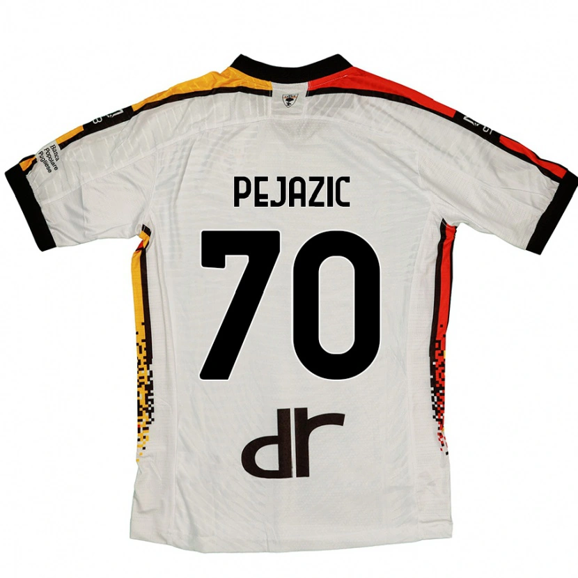 Danxen Kid Mario Pejazic #70 White Black Away Jersey 2024/25 T-Shirt