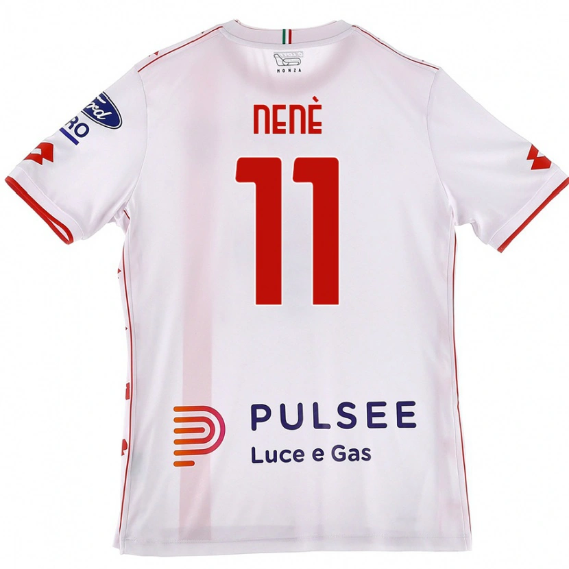 Danxen Kid Stephen Nenè #11 White Red Away Jersey 2024/25 T-Shirt