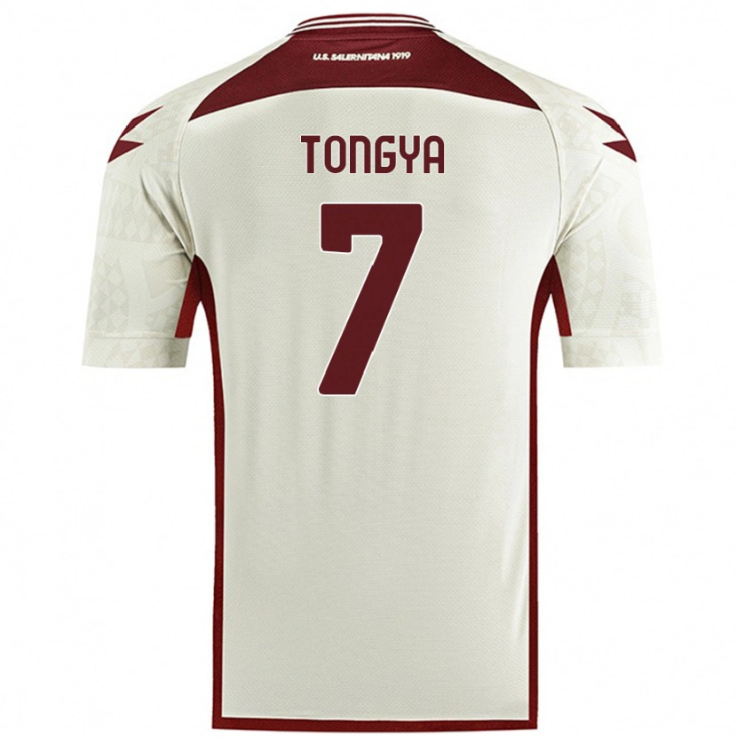 Danxen Kid Franco Tongya #7 Cream Color Away Jersey 2024/25 T-Shirt