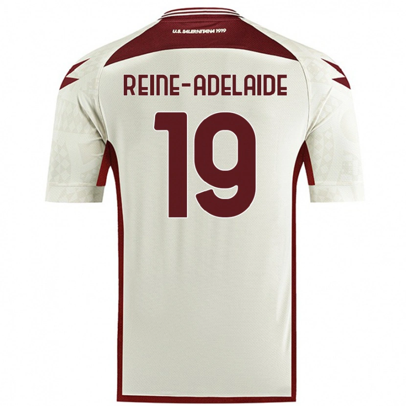 Danxen Kid Jeff Reine-Adélaïde #19 Cream Color Away Jersey 2024/25 T-Shirt