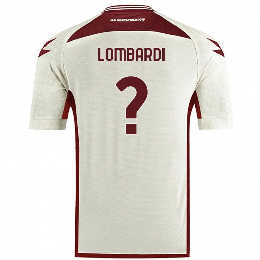 Danxen Kid Lorenzo Lombardi #0 Cream Color Away Jersey 2024/25 T-Shirt