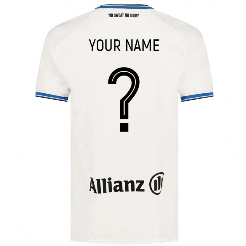 Danxen Kid Your Name #0 White Away Jersey 2024/25 T-Shirt