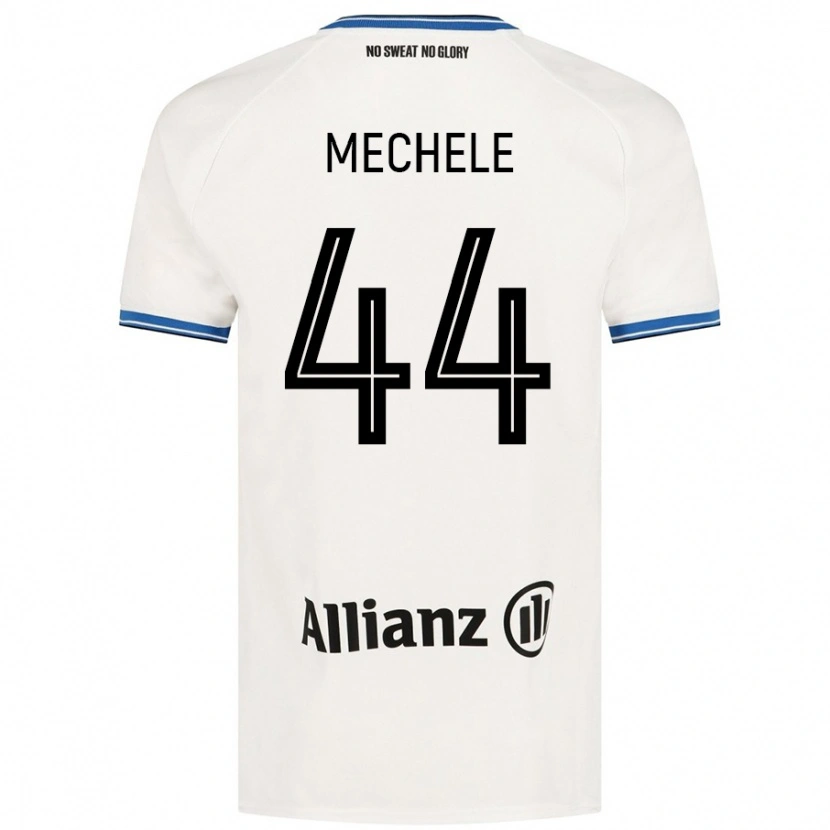 Danxen Kid Brandon Mechele #44 White Away Jersey 2024/25 T-Shirt