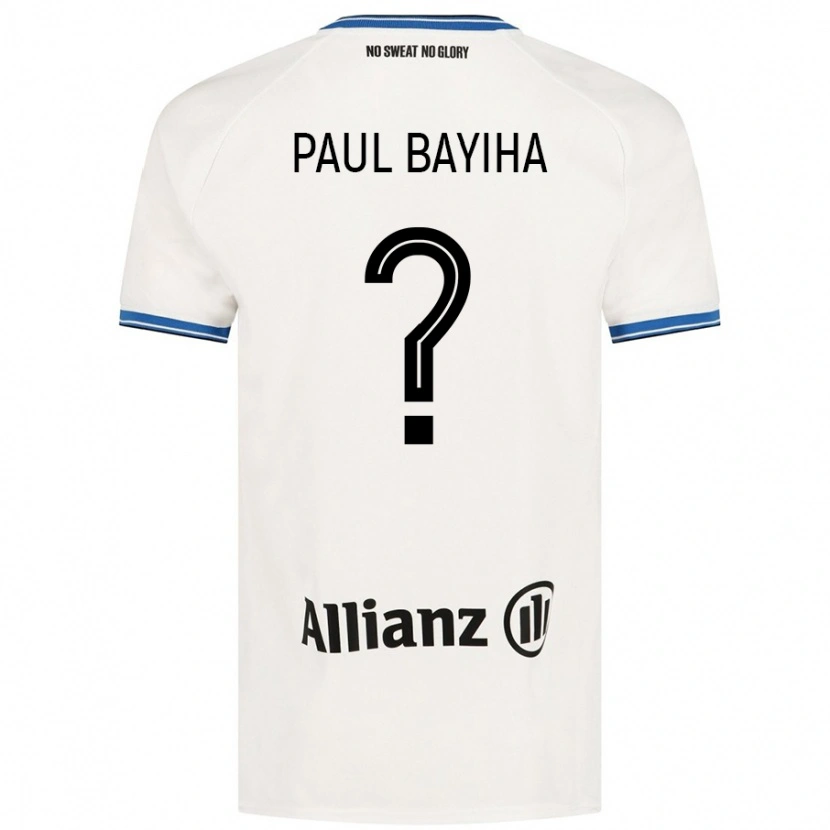 Danxen Kid Jean Paul Bayiha #0 White Away Jersey 2024/25 T-Shirt