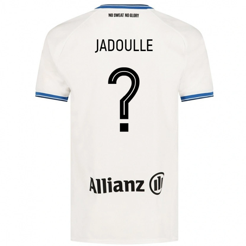 Danxen Kid Romane Jadoulle #0 White Away Jersey 2024/25 T-Shirt