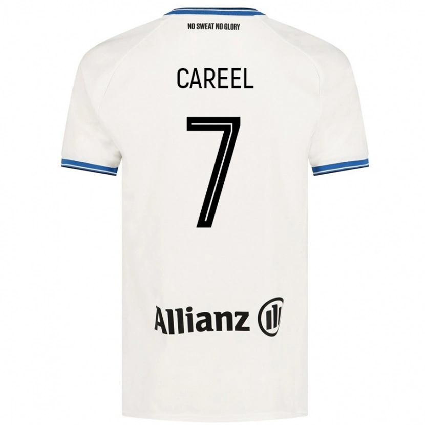 Danxen Kid Oona Careel #7 White Away Jersey 2024/25 T-Shirt