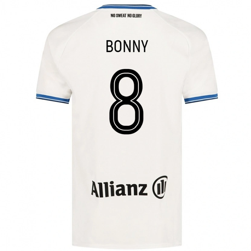 Danxen Kid Chionne Bonny #8 White Away Jersey 2024/25 T-Shirt