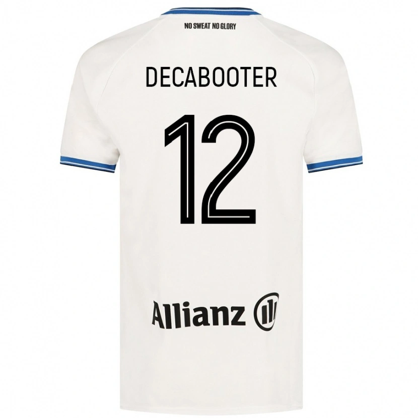 Danxen Kid Marith Decabooter #12 White Away Jersey 2024/25 T-Shirt