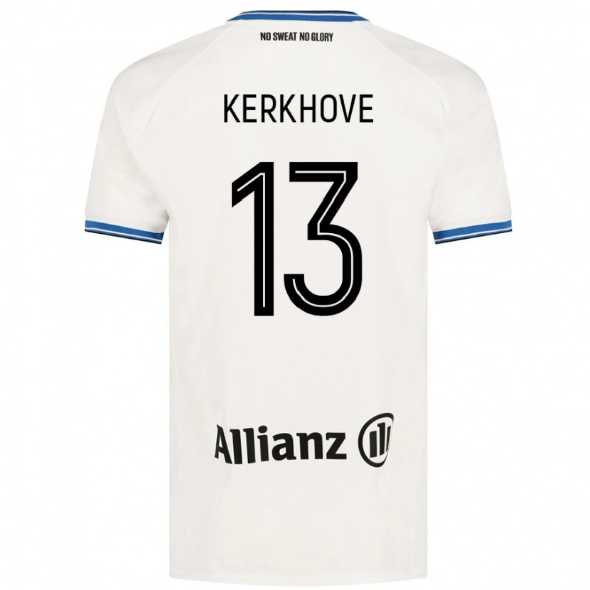 Danxen Kid Angel Kerkhove #13 White Away Jersey 2024/25 T-Shirt