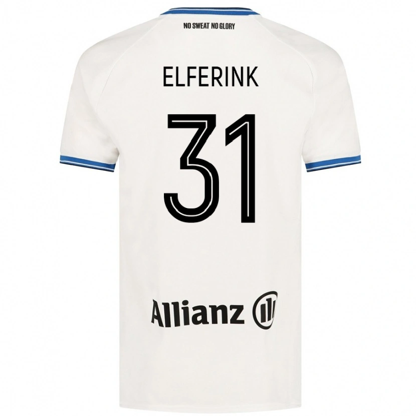 Danxen Kid Marie Elferink #31 White Away Jersey 2024/25 T-Shirt