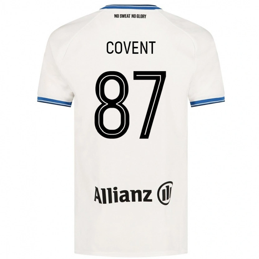 Danxen Kid Jorijn Covent #87 White Away Jersey 2024/25 T-Shirt