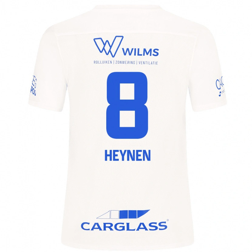 Danxen Kid Bryan Heynen #8 White Away Jersey 2024/25 T-Shirt