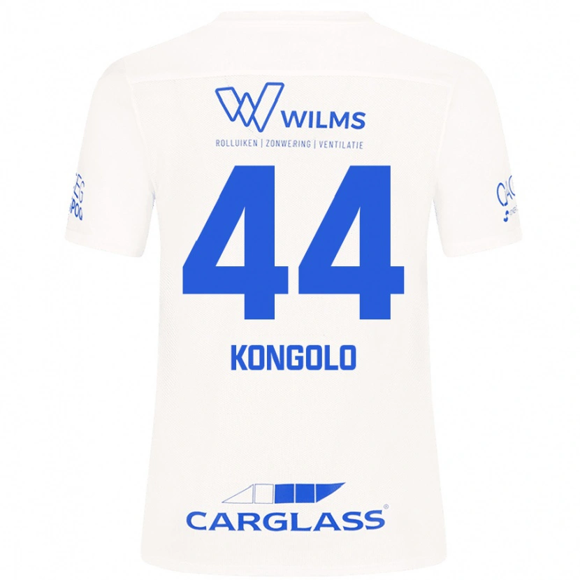 Danxen Kid Josue Kongolo #44 White Away Jersey 2024/25 T-Shirt