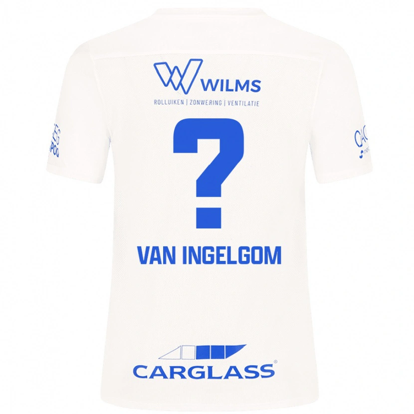 Danxen Kid Tijn Van Ingelgom #0 White Away Jersey 2024/25 T-Shirt