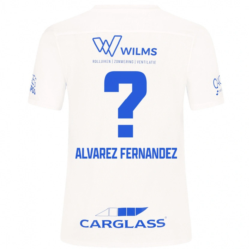 Danxen Kid Loïc Alvarez Fernandez #0 White Away Jersey 2024/25 T-Shirt