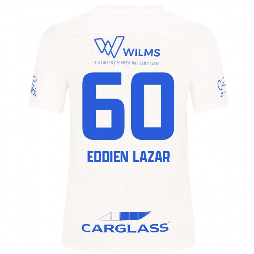 Danxen Kid Saif Eddien Lazar #60 White Away Jersey 2024/25 T-Shirt