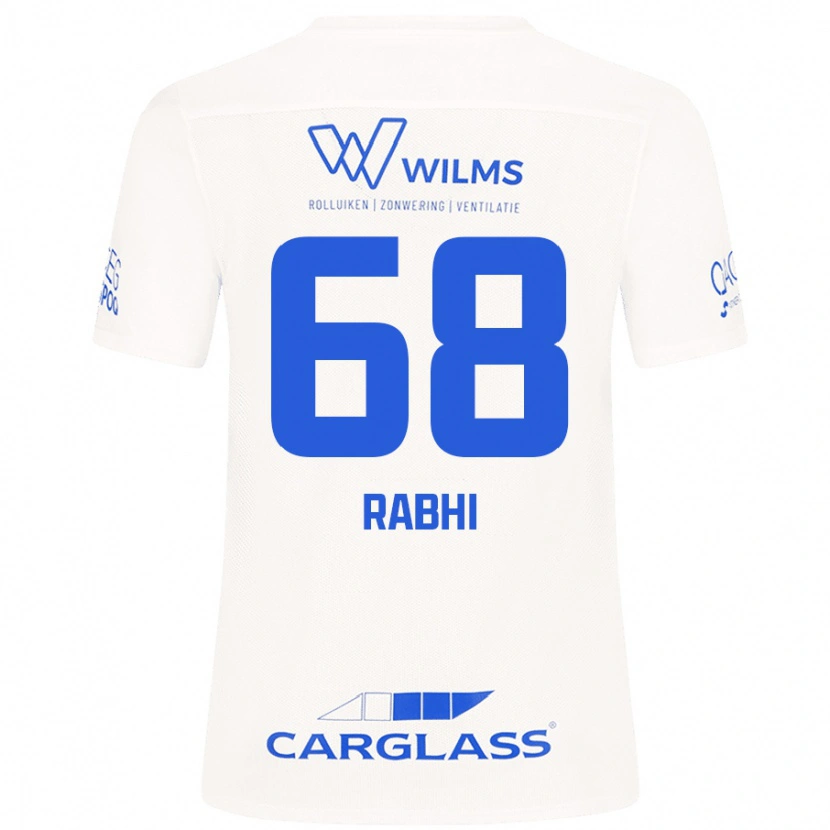 Danxen Kid Ayman Rabhi #68 White Away Jersey 2024/25 T-Shirt