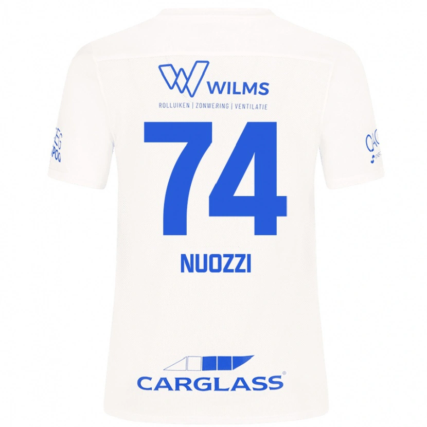 Danxen Kid Cédric Nuozzi #74 White Away Jersey 2024/25 T-Shirt