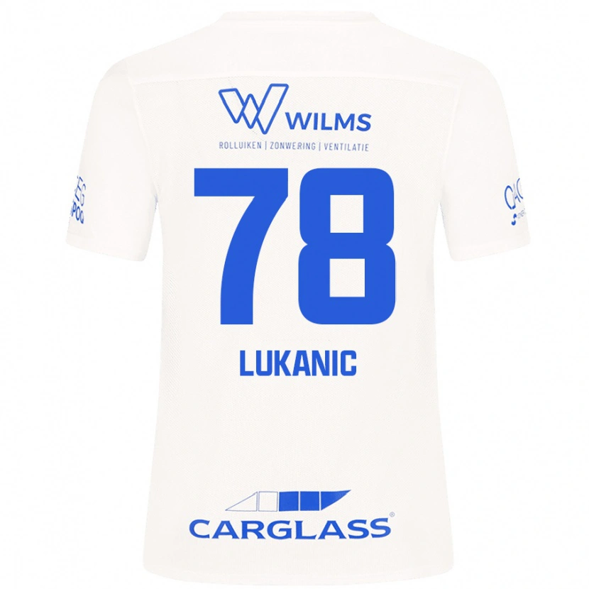 Danxen Kid Luka Lukanic #78 White Away Jersey 2024/25 T-Shirt