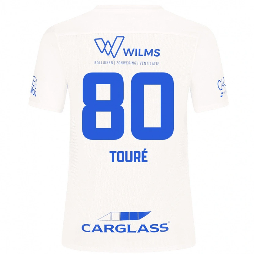 Danxen Kid Saïdou Touré #80 White Away Jersey 2024/25 T-Shirt