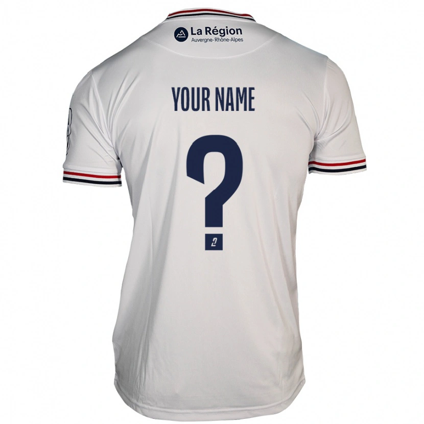 Danxen Kid Your Name #0 White Away Jersey 2024/25 T-Shirt