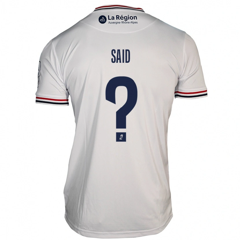 Danxen Kid Amine Saïd #0 White Away Jersey 2024/25 T-Shirt