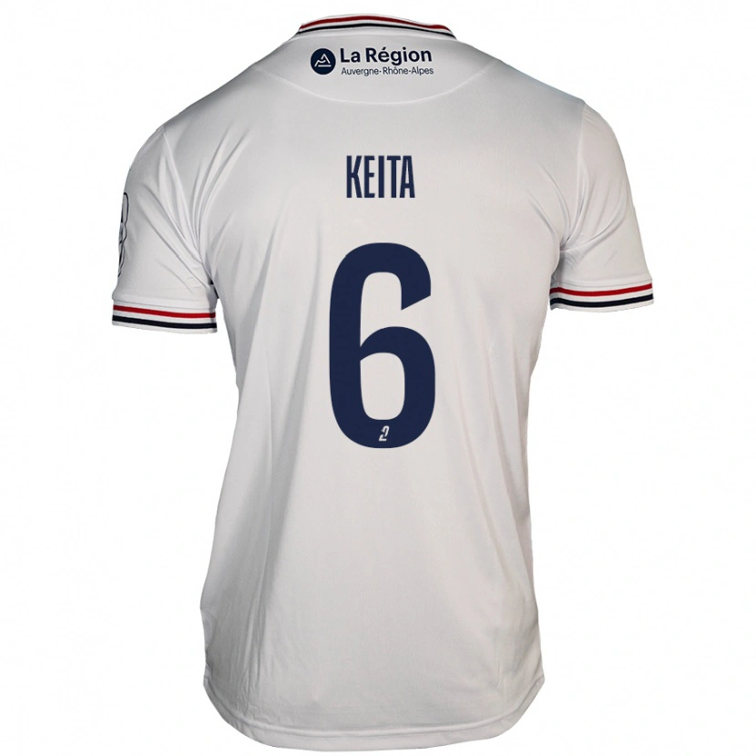 Danxen Kid Habib Keïta #6 White Away Jersey 2024/25 T-Shirt