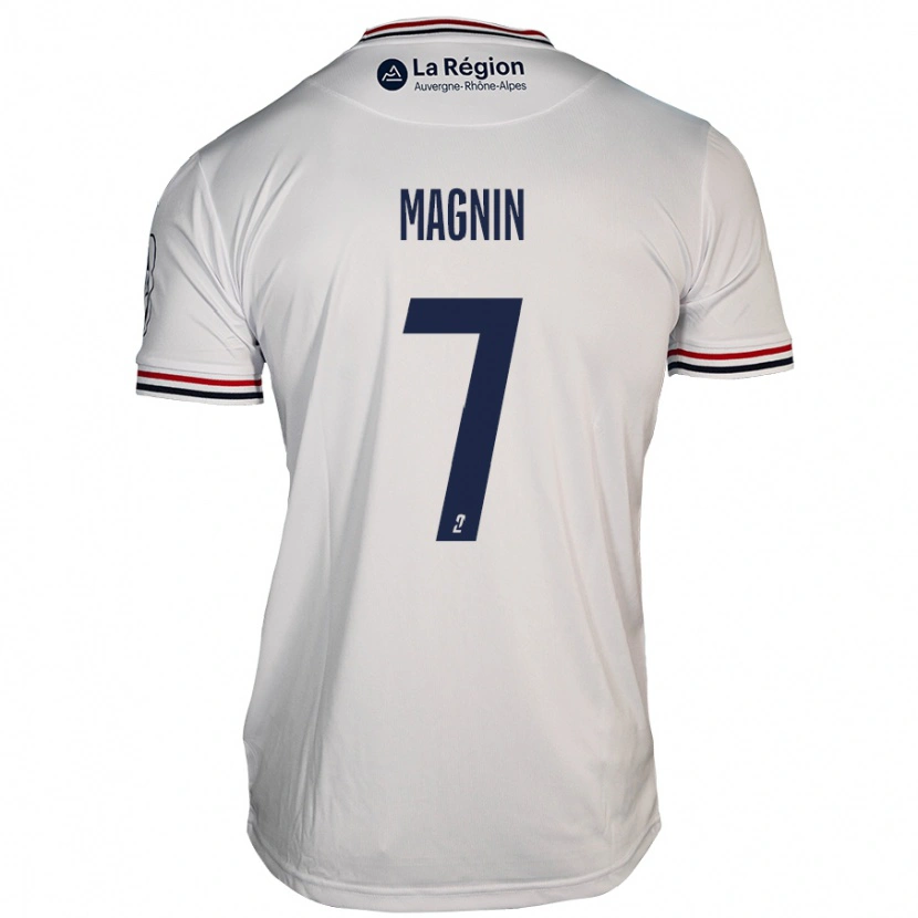 Danxen Kid Yohann Magnin #7 White Away Jersey 2024/25 T-Shirt