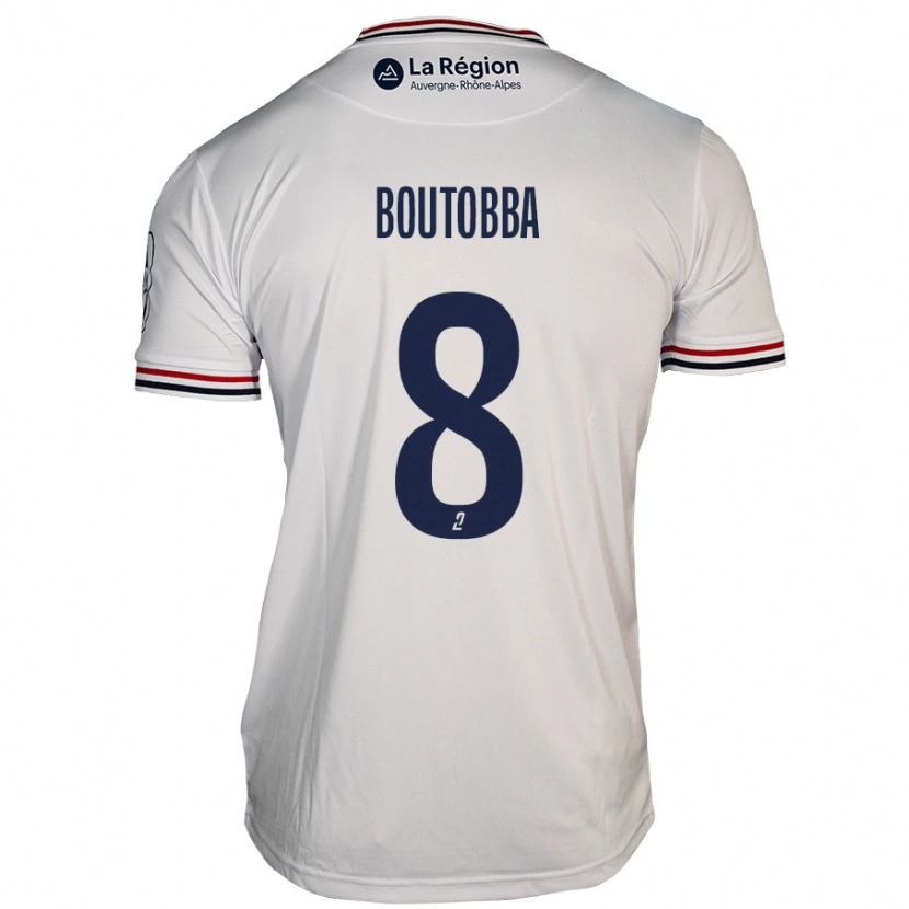 Danxen Kid Bilal Boutobba #8 White Away Jersey 2024/25 T-Shirt