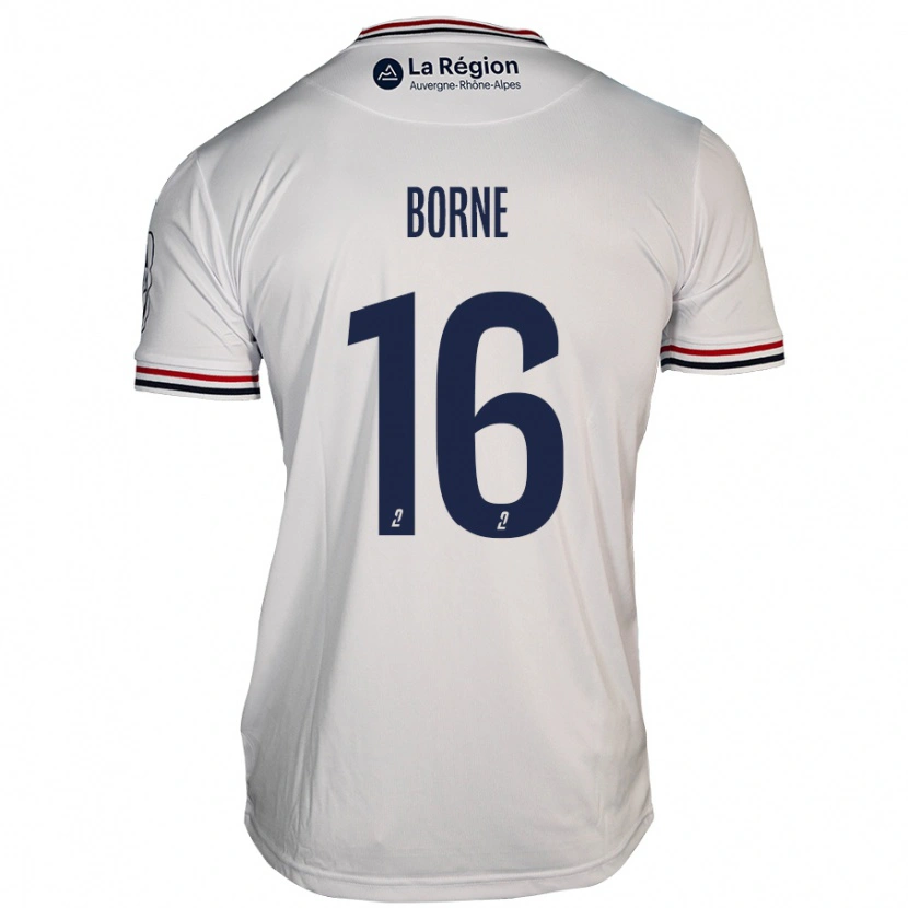 Danxen Kid Théo Borne #16 White Away Jersey 2024/25 T-Shirt