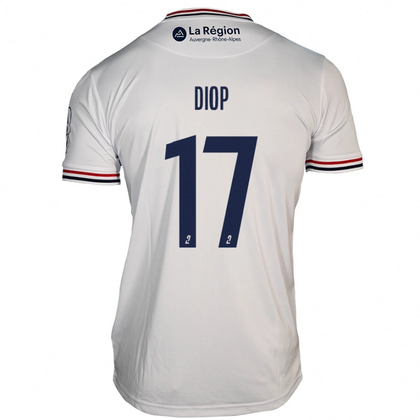 Danxen Kid Ousmane Diop #17 White Away Jersey 2024/25 T-Shirt