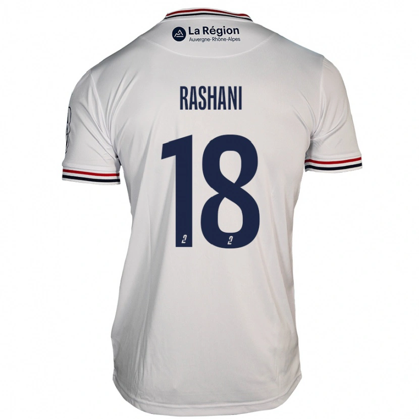 Danxen Kid Elbasan Rashani #18 White Away Jersey 2024/25 T-Shirt