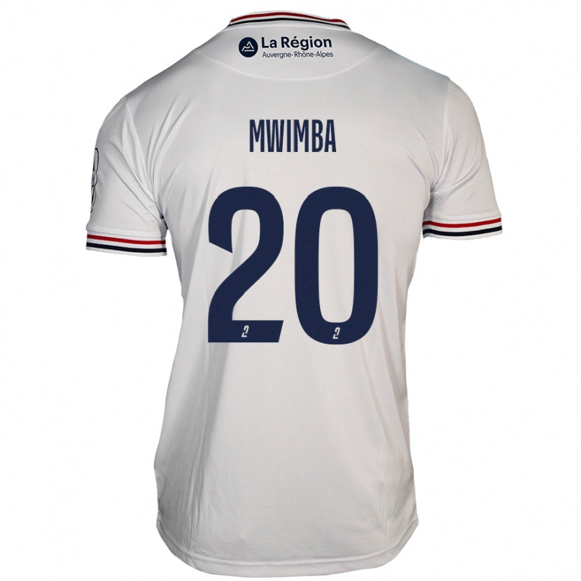 Danxen Kid Josué Mwimba Isala #20 White Away Jersey 2024/25 T-Shirt