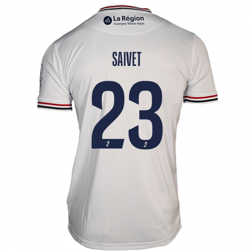 Danxen Kid Henri Saivet #23 White Away Jersey 2024/25 T-Shirt